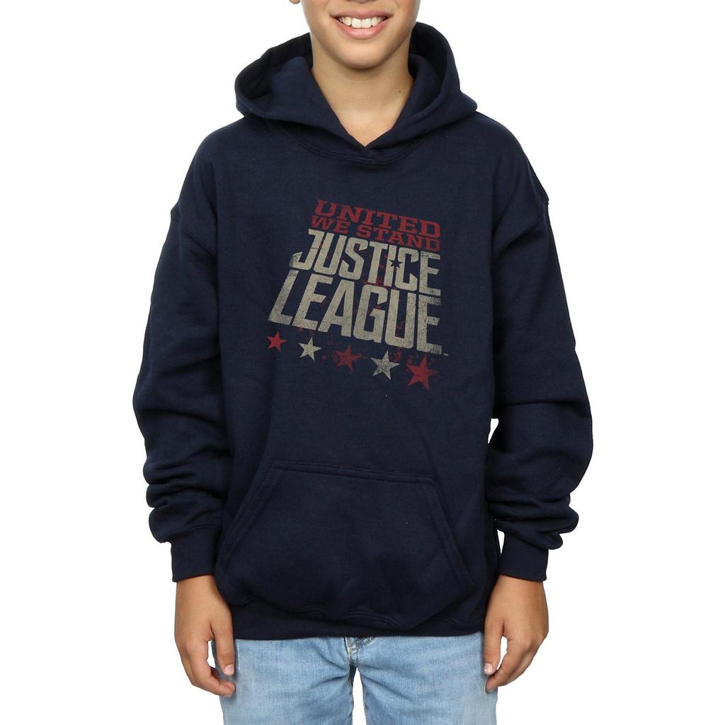 DC Comics Boys Justice League Movie United We Stand Hoodie