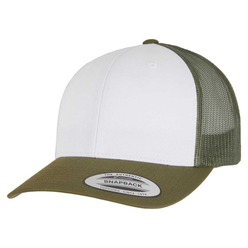 Flexfit Unisex Adult Retro Colour Block Trucker Cap