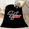 Motogp Flames Logo Flannel Blanket-Soft and Suitable for Sofas,Beds,Offices,Travel,All Seasons,Great Gift for Holidays and Birthdays.