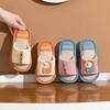 Children's Linen Slippers Spring and Autumn Boys Indoor Home Non-slip Spring Girls Parent-child Boys Summer Cotton and Linen Home