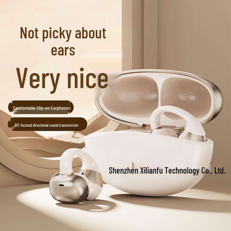 Miniso M09 Smart Translation Bluetooth Earphones - Clip-On, High-Quality Sound, Long Battery Life