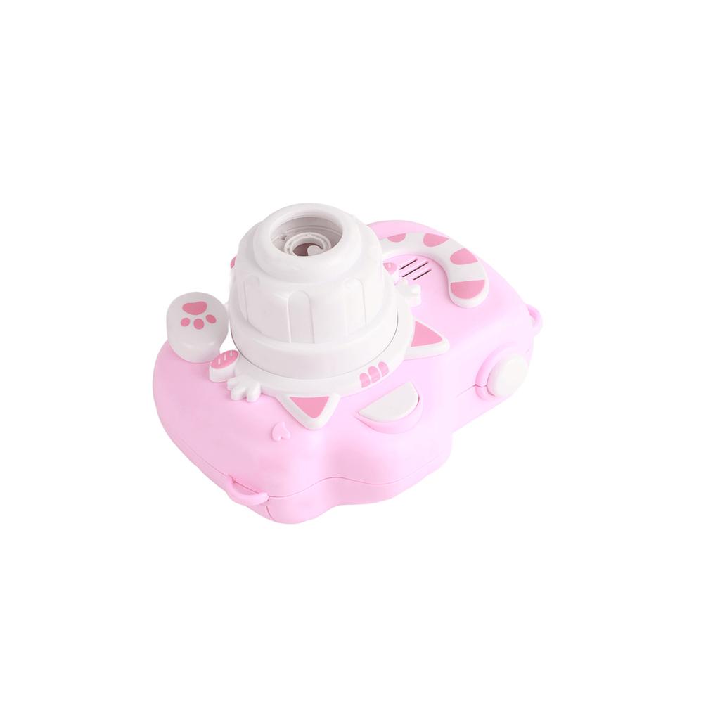 Children Camera Bubble Machine Braces Design Outdoor Soap Blow Bubbles Toys with Light Music