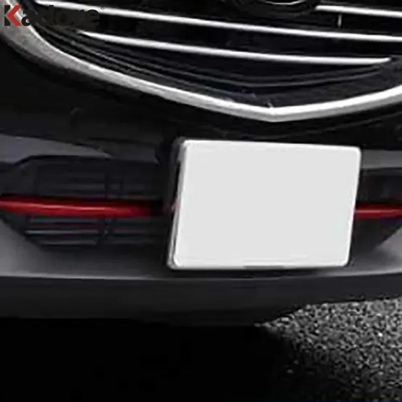 For Mazda CX8 CX-8 2017- 2024 Red Car Front Lower Grille Grill Cover Trim Racing Grill Strip Accessories