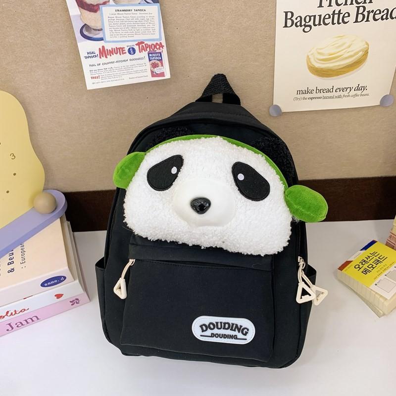 Kuromi Hello Kitty Melody Cinnamoroll Plush Toy Kids Backpack With Breathable Nylon For Kindergarten Children