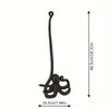 1pc Whimsical Marine Decor Cast Iron Octopus Paper Towel Holder Countertop Mounting, Artistic Coastal Charm for Kitchen, Nautical Kitchenware
