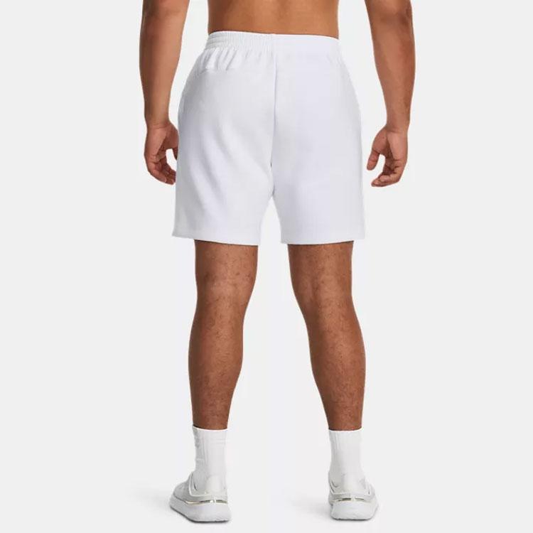 Under Armour Однотонные спортивные повседневные шорты мужские шорты белые 1379809-100