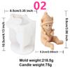 3D Animal Bear Squirrel Silicone Candle Molds DIY Cat Frog Soap Resin Crafts Plaster Making Mould Home Decor Gift