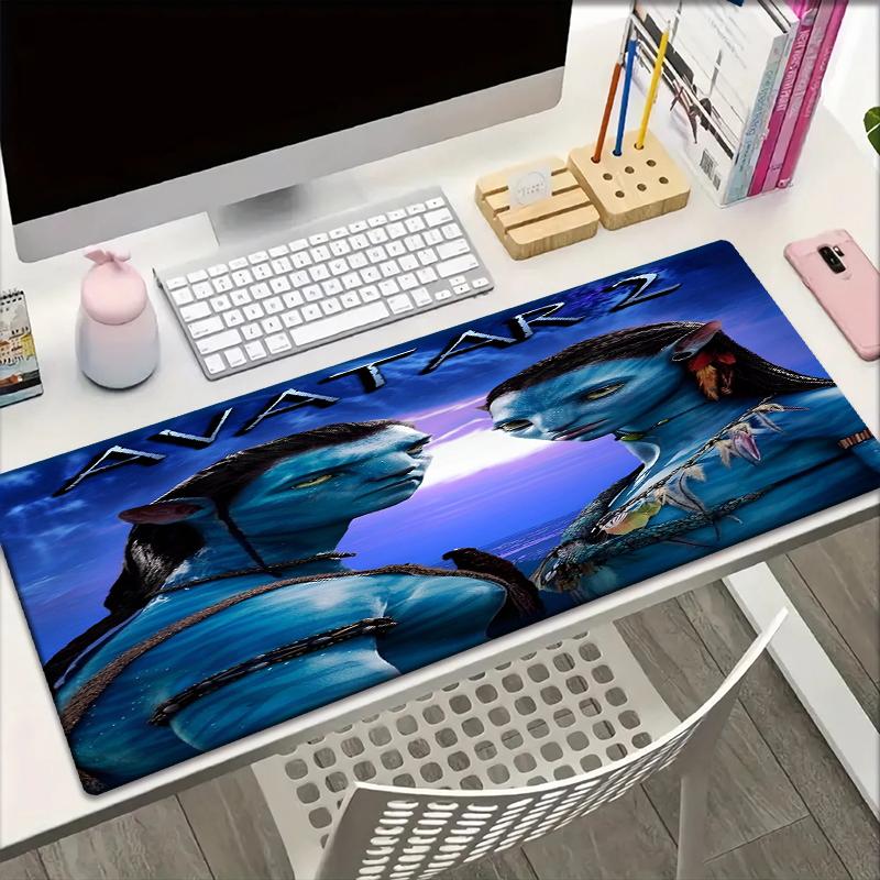 Avatar Theme Mouse Pad, Non Slip Rubber Base, Multifunctional Office & Home Decor, Perfect for Workspace Personalization.