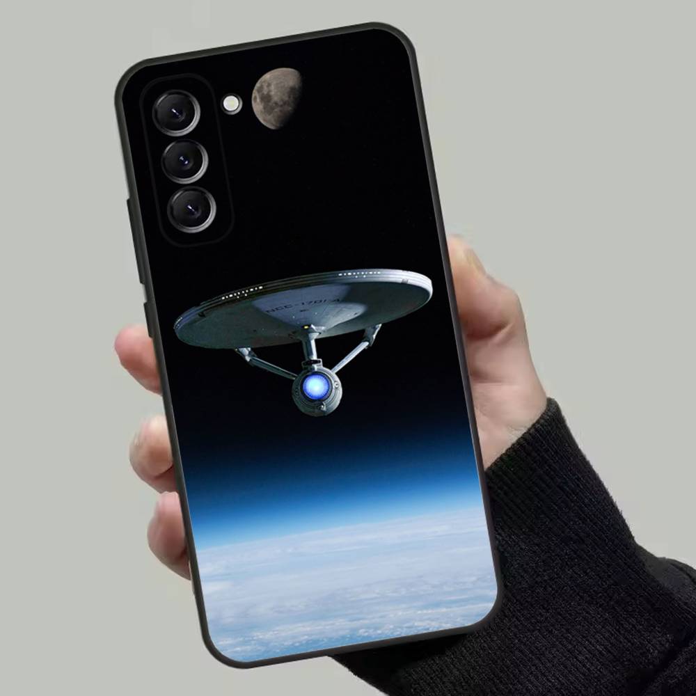 Чехол для телефона S-Star-Trek для Samsung Galaxy A13, A21s, A22, A31, A32, A52, A53, A71, A80, Мягкий черный корпус