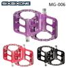 SIXSIXONE MG-006 Mtb Платформенная педаль для велосипедной подставки для ног Бесклипсовая плоская педаль Алюминиевая подставка для горного велосипеда с подшипником