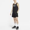 Nike Сплошные спортивные дышащие шорты на шнурке, женские плавки, черные CZ7218-010