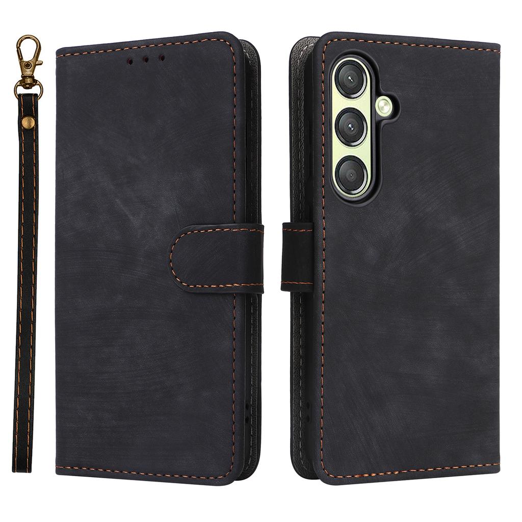 For Samsung Galaxy S25 Case Wallet RFID Blocking PU Leather Cover Viewing Stand