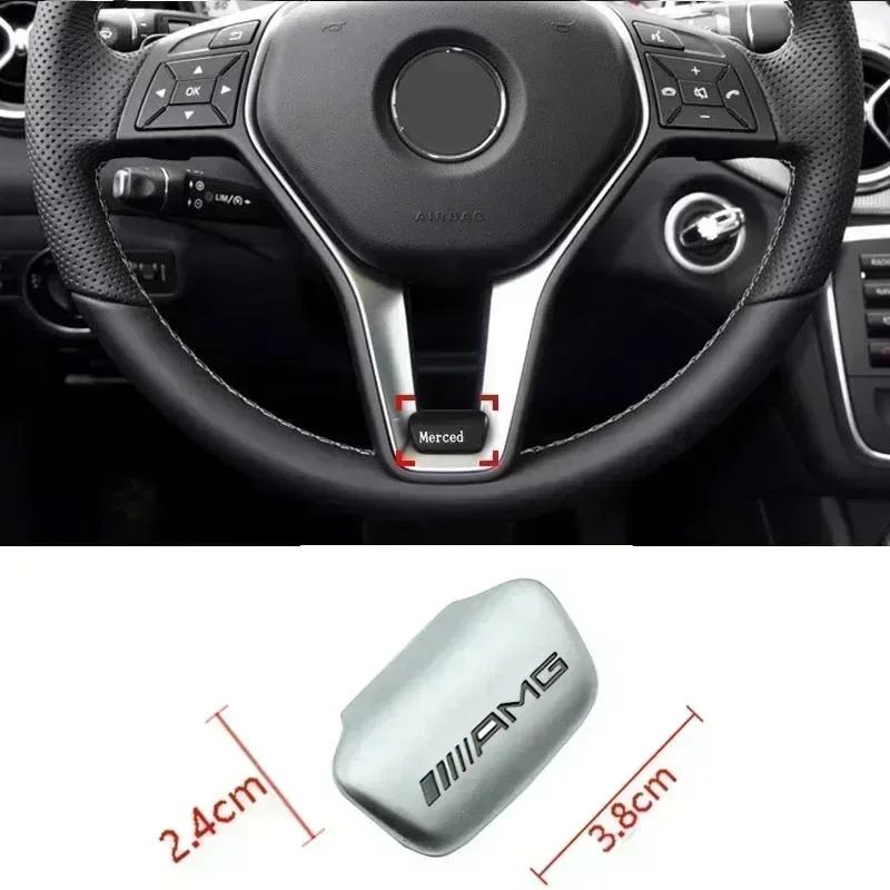 AABCF1 AMG Значок Наклейки на Руль Автомобиля Аксессуары Для Mercedes Benz AMG W206 W204 W205 W212 W213 W221 W222 W223 W251 W464 GLE