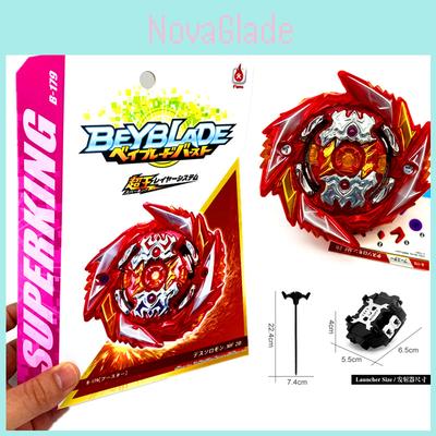 Beyblade Burst B-179 Superking Death Solomon Ограниченная серия Боевой гироскоп Игрушка с пусковым устройством для взрослых и детей