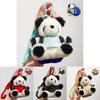 Unique Plush Panda Backpack Keychain Cute Keychain For Kids Perfect For Gifts