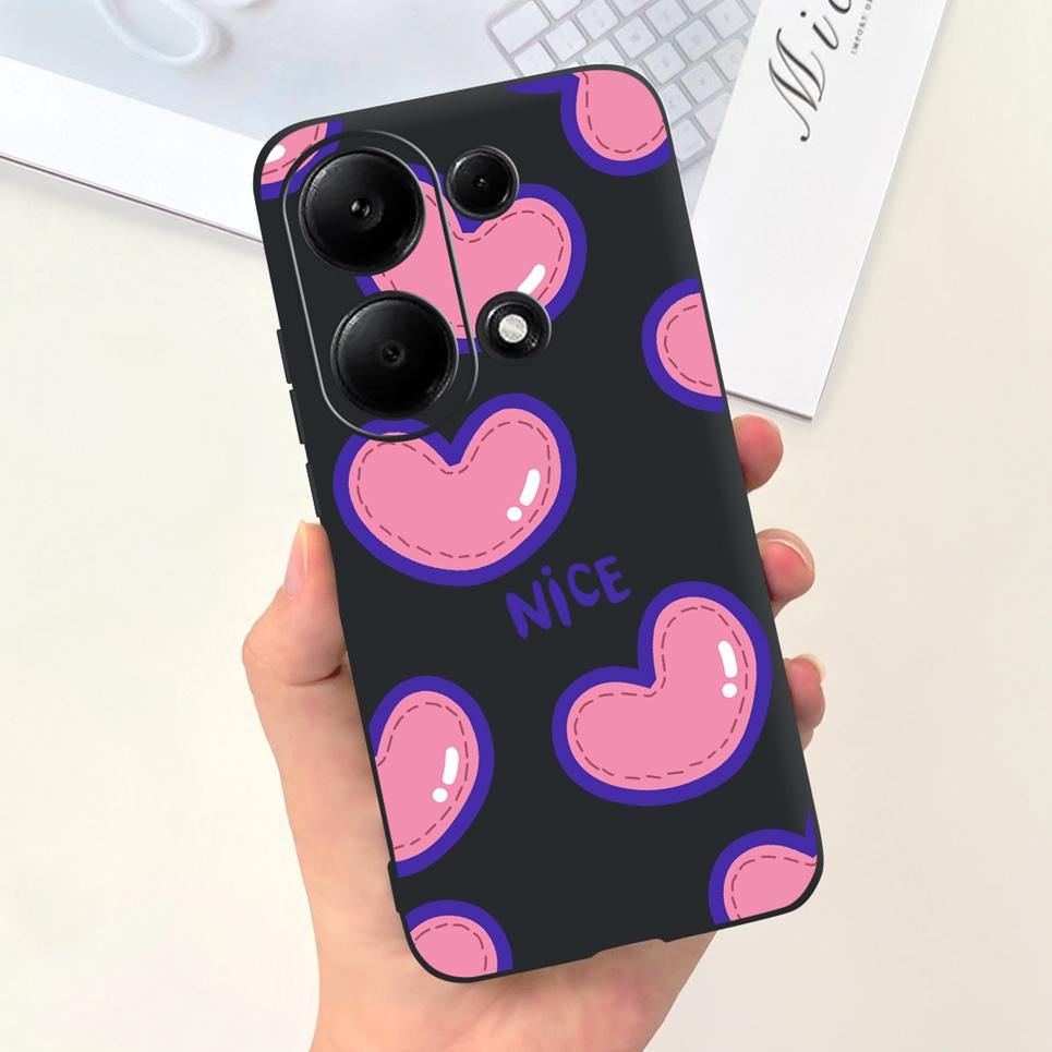 Для Xiaomi Redmi Note 13 Pro 4G 5G Чехол Redmi Note 13 Pro Plus Note13 4G Обложка Funda Coque Роскошный Силиконовый Мягкий ТПУ Маска для Телефона