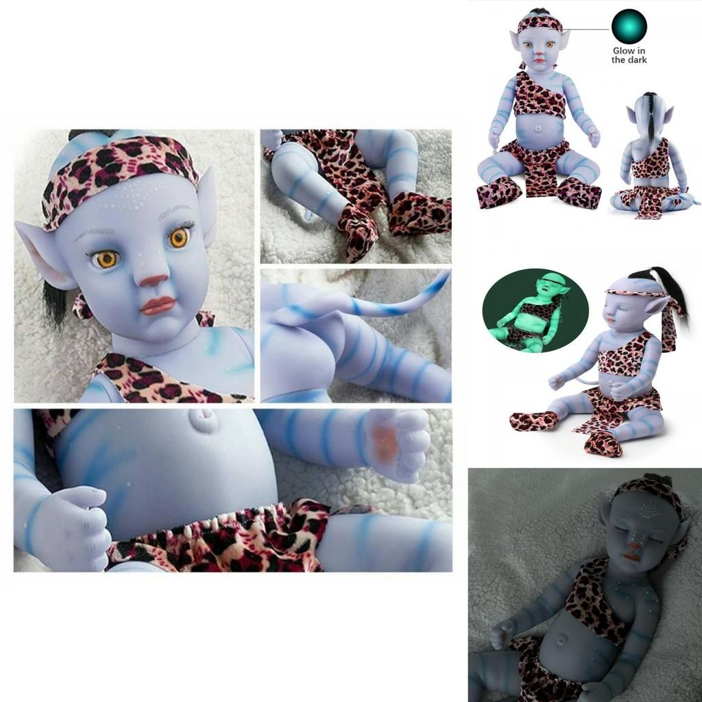 Светящаяся кукла-аватар Невероятно реалистичный реборн-младенец 12 дюймов