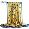 High-quality Luxurious Silk Scarves Headband Scarfs Neck Scarf For Women Chain Silk Scarf Women's Decorative Shawl
