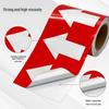 WEZHO Reflective Fire Pipe Flow Direction Arrow Label