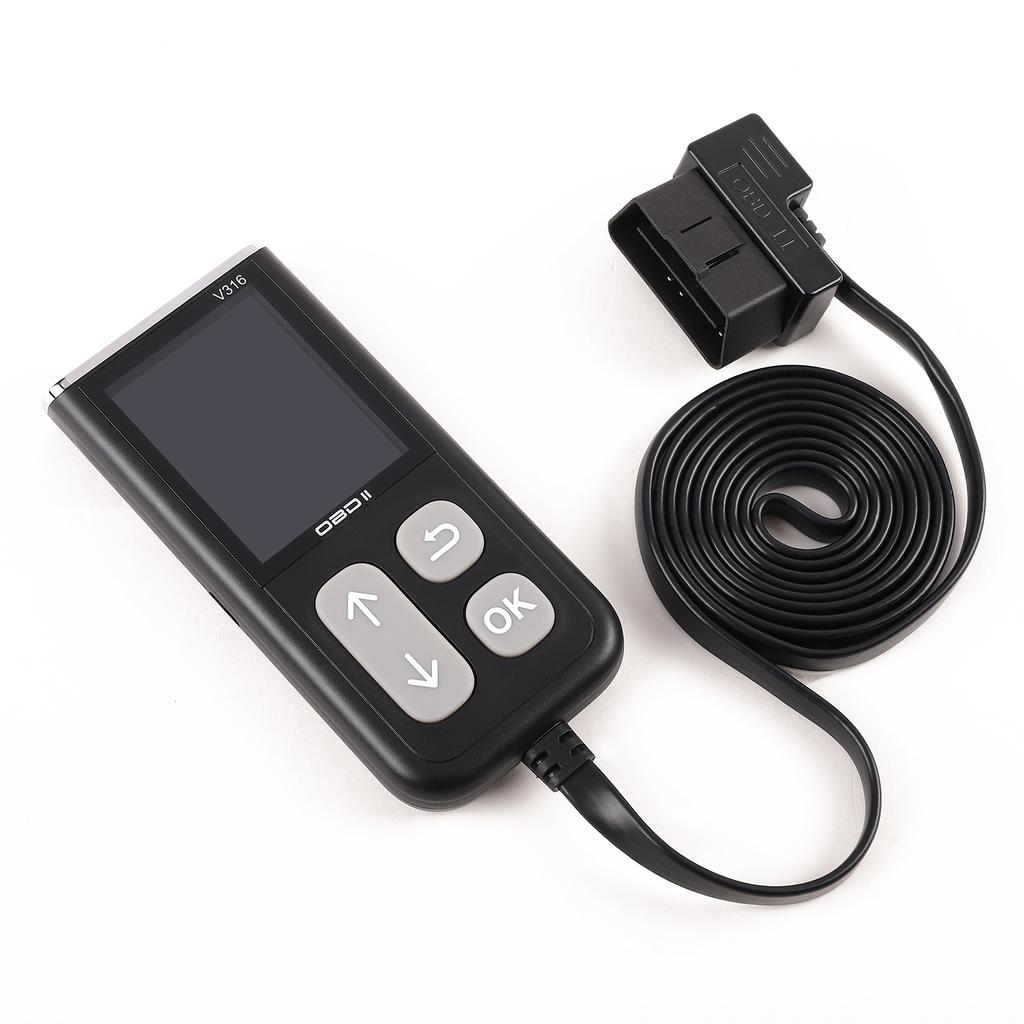 Сканер V316 OBD2 Считыватель автомобильных кодов с Bluetooth, неисправность двигателя, считывание кодов, очистка кодов, просмотр данных стоп-кадра, проверка готовности I/M, диагностическое сканирование CAN