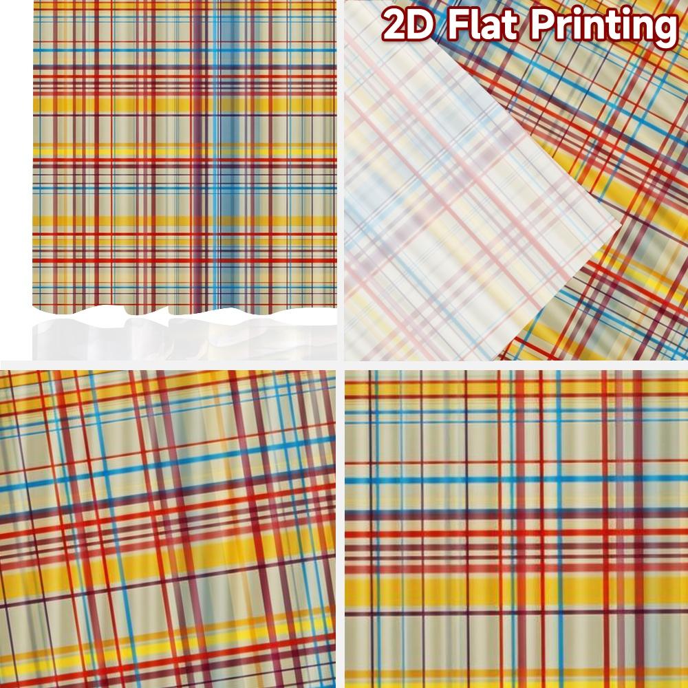 1 шт. 2D плоновый Фотофон Background cloth Цветные Клетчатые Линии 100% Полиэстер Праздничные Украшения Идеально для