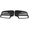 2pcs Replacement Carbon Fiber Pattern Rearview Side Mirror Cover Caps For Mercedes Benz W176 W246 W204 W212 W221 C117 X204 X156