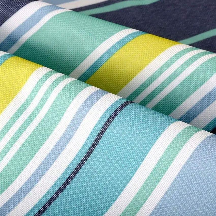 Коврик для пикника на открытом воздухе SandProof Beach Blanket с полосатым узором, можно стирать в стиральной машине, идеально подходит для кемпинга, походов и фестивалей, одеяло для пикника