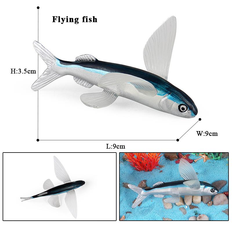 Oenux Морские животные Коралл Осьминог Наутилоидея Краб Морская звезда Океан Модель Фигурки Образовательная Коллекция Игрушка Детский Подарок
