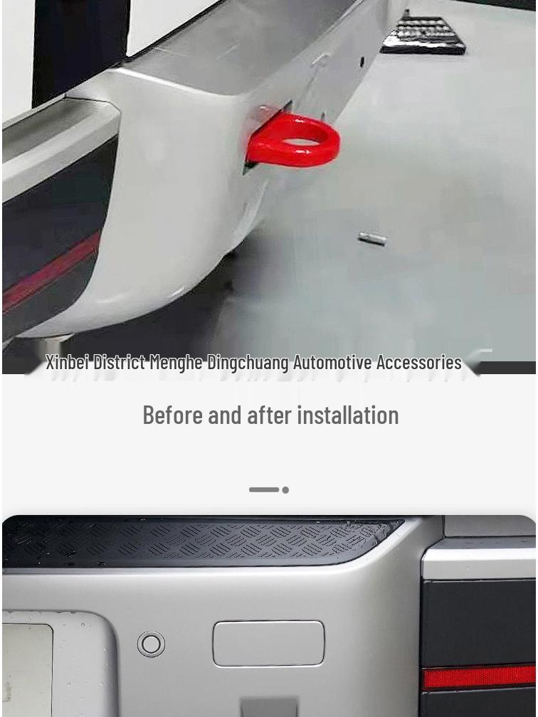 Land Rover Defender 110 Tow Hook & Front Wheel Hub Guard for 2020-21 Models