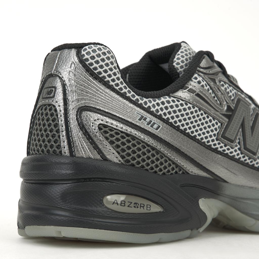 New Balance 740 Металлик Серебристо-Черные Унисекс Кроссовки U740BSM
