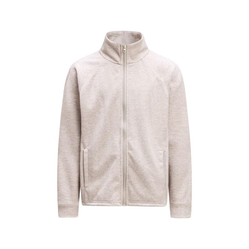 Mens Stand Collar Zip Up Sweatshirt Solid Color Loose Fit Streetwear Casual Top