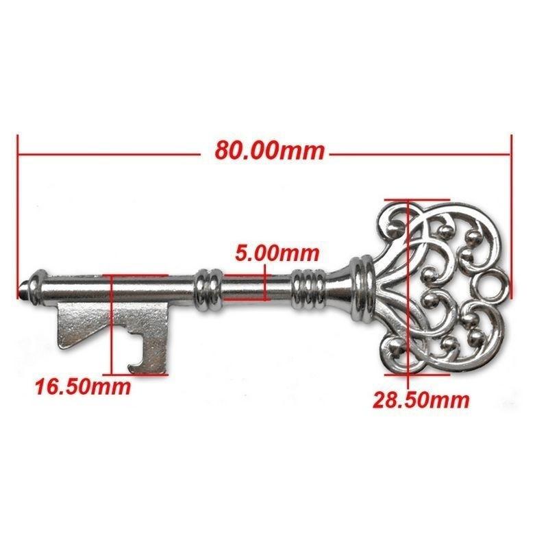 Винтажный брелок для открывания бутылок в форме ключа, брелок для ключей, металлические пивные брелоки, бар MIT