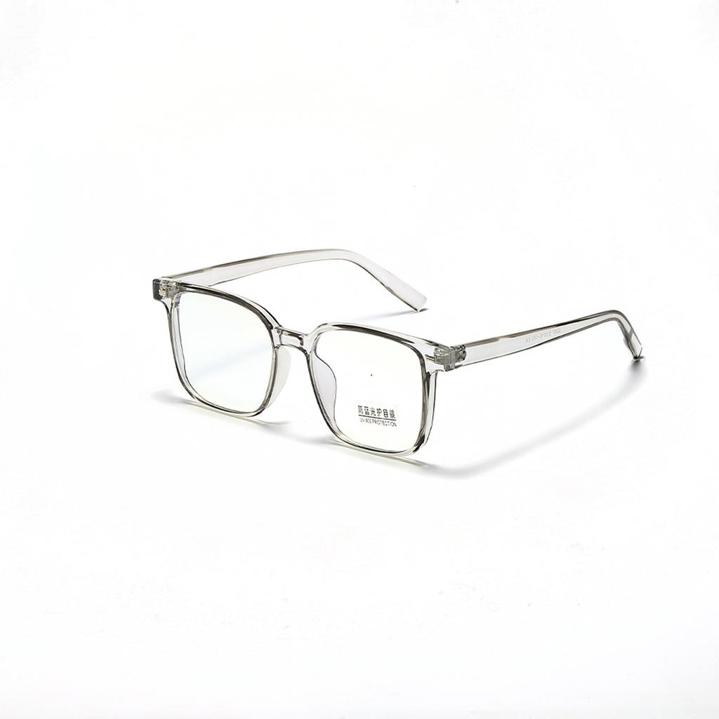 Очки цвета конфет квадратные литературный темперамент простое зеркало женская квадратная оправа очки оправа мужская плоская оправа зеркало