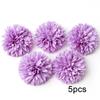 Purple Artificial Flowers Heads Silk Fake Flowers for Home Decor Party Wedding Decoration Garlamd DIY Craft Gifts Accessories