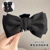 Fashion Women Bow Hairpin Korean Version Of Solid Color Butterfly Satin Hair Clips Girls Hair Accessories Headwear