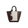 Tods Double Up Съемный кулон Регулируемый съемный плечевой ремень Сумка-тоут из телячьей кожи Сумка для покупок Сумка-тоут Мини Женская сумка-тоут XBWCLNA01T0T488O15