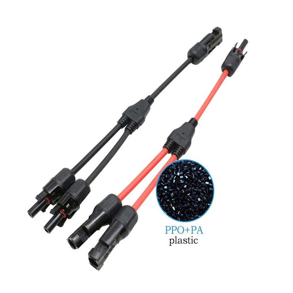 Легкий 3-сторонний параллельный соединитель, универсальный адаптер для ответвлений солнечных батарей, распределитель кабелей для солнечных панелей, водонепроницаемая розетка