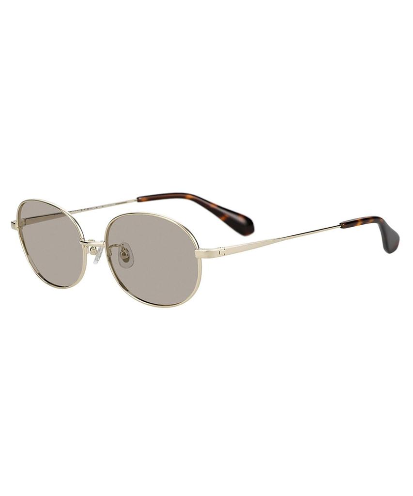 Овальные солнцезащитные очки CUT УФ Унисекс [Zoff] SUNCUTGlasses/УФ100% (Золотой - ZA252G02_56E1) Защита, Стильный, Мужской, Женский, [5616-145]