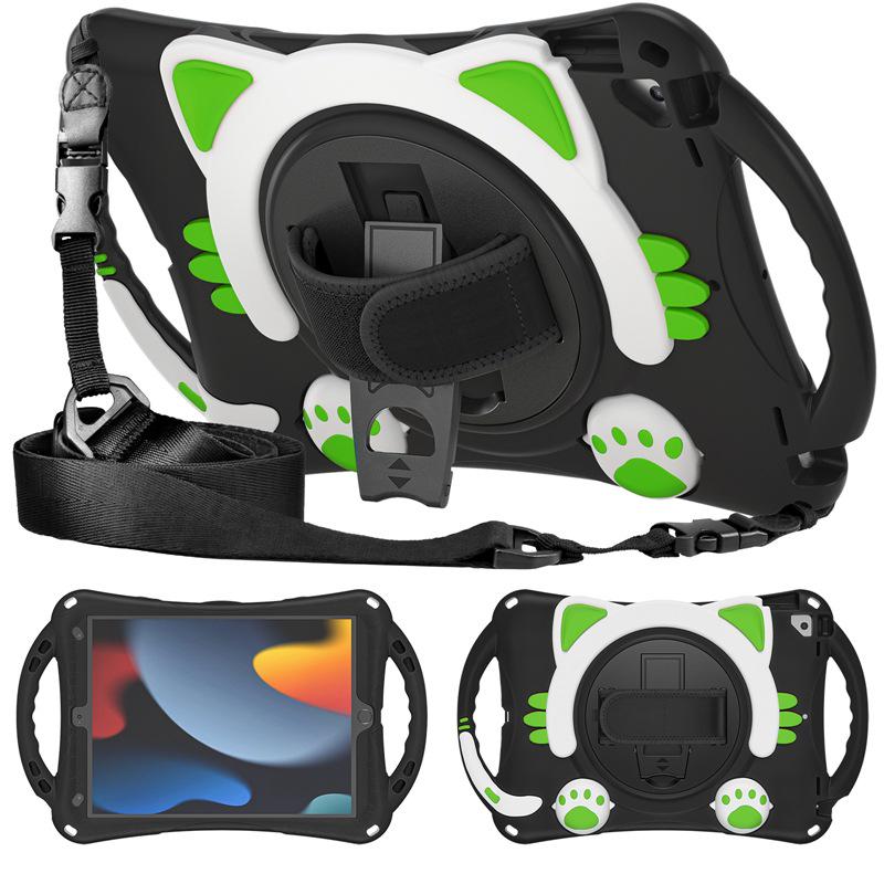 Мультяшный силиконовый защитный чехол для iPad 10,2 дюйма/Air 10,5, противоударный чехол для детей