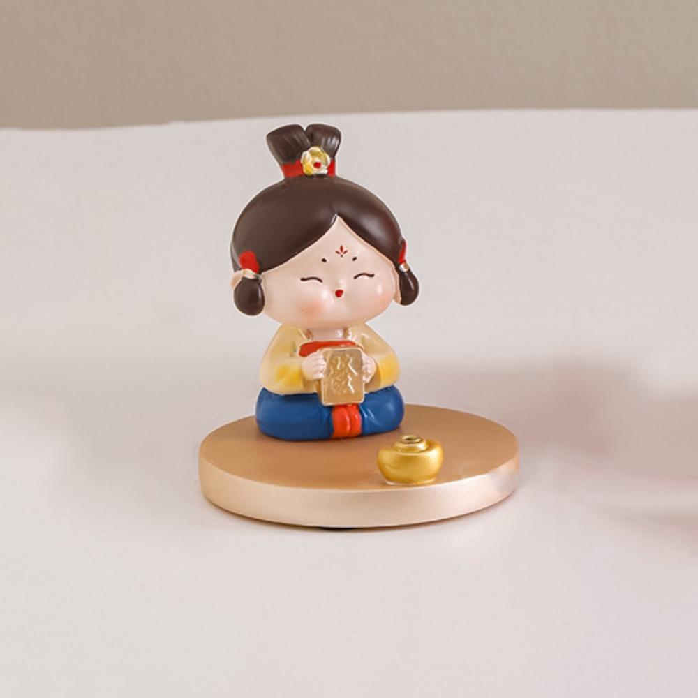 Эстетическая подставка для телефона в старинном стиле из смолы, мультяшный столик для девочек, ленивый кронштейн для стола, планшета, телефона