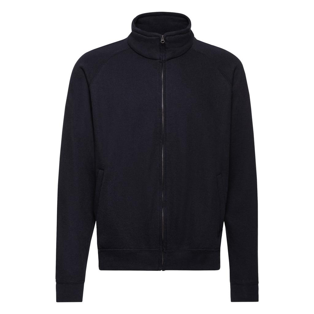 Fruit of the Loom Mens Classic Plain Sweat Jacket