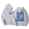 Women Aesthetic Christian Apparel Brown Jesus Men Hoodies Living Proof of A Loving God Print Hoody Sweatshirts