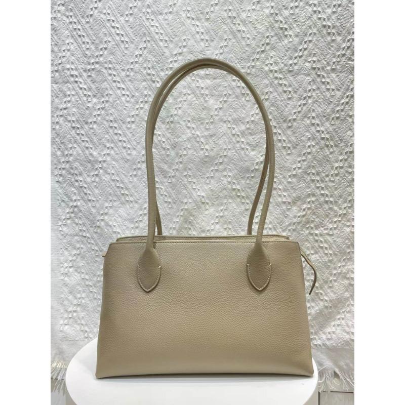 Нишевая сумка-хобо кожаная женская сумка минималистичный стиль большая вместимость сумка-тоут сумка на плечо сумка подмышку Сумка-тоут