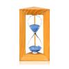 Nordic Style Retro Decor Triangular Wood Glass Hourglass 5/10/15/30 Minutes Sand Timer Craftwork Home Living Room Desk Accessory