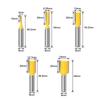 1/5 шт. 8 мм хвостовик прямой деревообрабатывающий фрезерный станок набор плотниковых фрез 3/6/10/12/16 мм диаметр резки