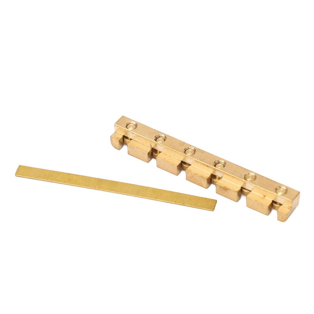 42 мм гитарный порожек из латуни с регулируемой высотой для профессиональной электрогитары ST LP