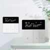 Upgrades Programmable Intelligent Thermostat Touchscreens Temperature Controller for Electric Water Gas Boiler Heating