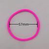 10 Pcs Fluorescent Silicone Bracelets, Fashionable Twisted Bracelets with Multi-color Elasticity for Sports