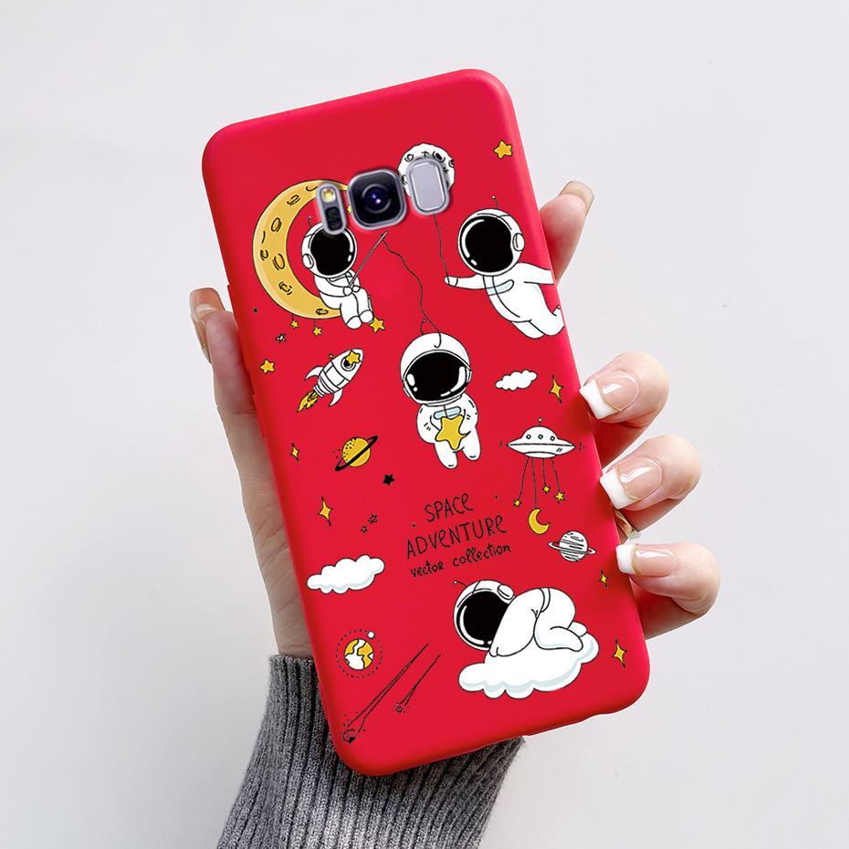 Case For Samsung S8 Plus S8+ Coque Galaxy S8 TPU Soft Silicone Funda Phone Case For Samsung Galaxy S 8 S8 Plus Cover Capa Bumper