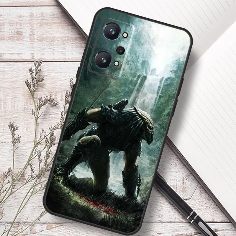 Alien Predator For Realme 14 13 10 11 12 Pro Plus GT 7 Pro 6 5 GT 6T C67 C61 C55 C53 C51 C21Y C25S C75 Case
